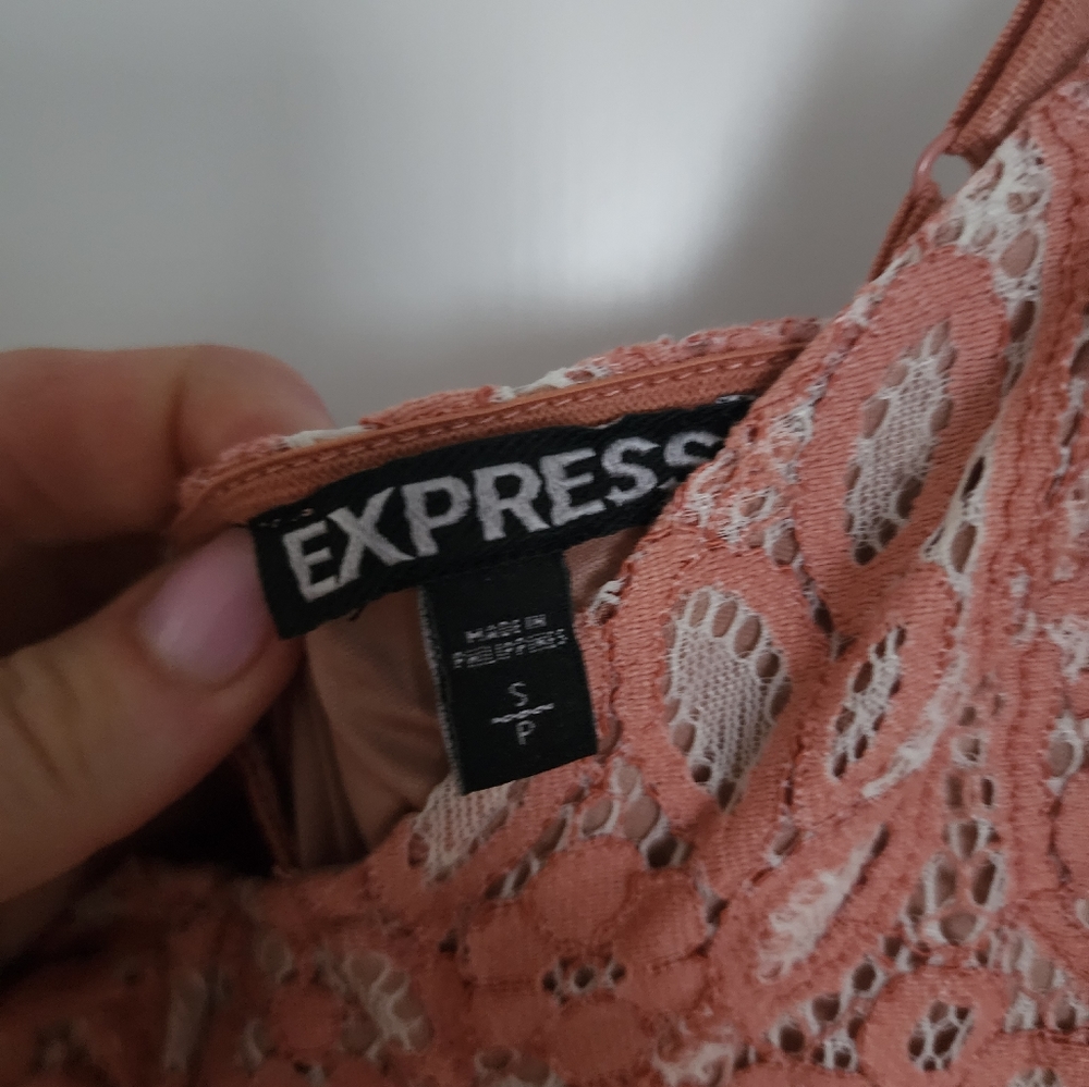Express mini dress lace